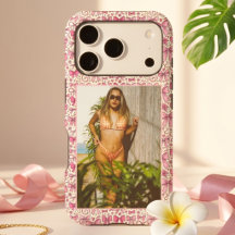 Cute Pink Bow Doodle Pattern Coquette Photo