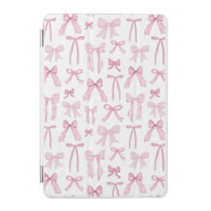 Cute Pink Bows Aesthetic iPad Case