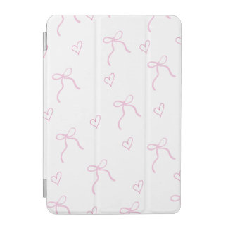 Cute Pink Bows and Hearts iPad Smart Cover
