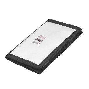 Cute Pink Bunnies Happy Easter Bunny Women Girls T Trifold Wallet