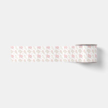 Cute Pink Bunny Shoes Pattern