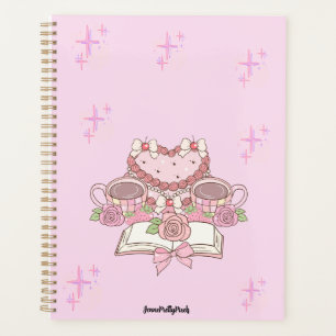 Cute Pink Cake Planner