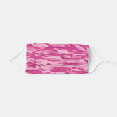 Cute Pink Camouflage Camo Pattern Adult Cloth Face Mask (Front, Folded)