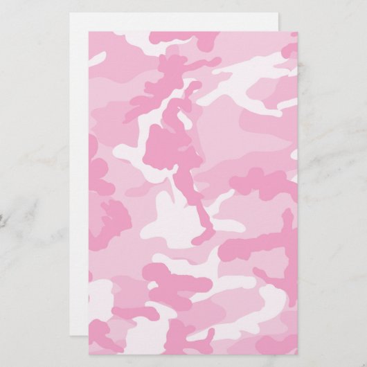 Cute Pink Camouflage Pattern (Front/Back)