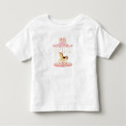 Cute pink carousel with a pony illustration