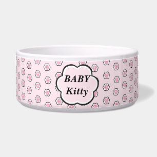Cute Pink Cat Paw Bowl