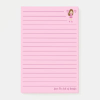 Cute Pink Cheerleader Custom Lined
