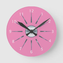 Cute Pink Clock