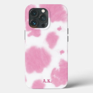 Cute Pink Cow Print Western Rodeo Custom Case-mate iPhone 13 Pro Case