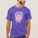 Cute Pink Cyclops Alien T-Shirt