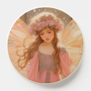 Cute Pink Fairy Fantasy Painting PopSocket