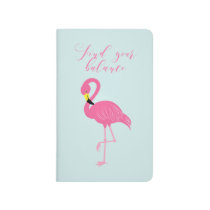 Cute Pink Flamingo &quot;Find Your Balance&quot; Journal