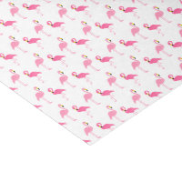 Cute Pink Flamingos Tissue Paper