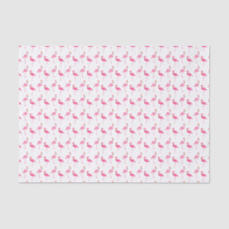 Cute Pink Flamingos Tissue Paper