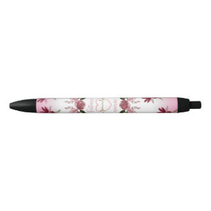 Cute  Pink Floral Future Nurse Pen