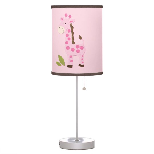 giraffe lamp nursery