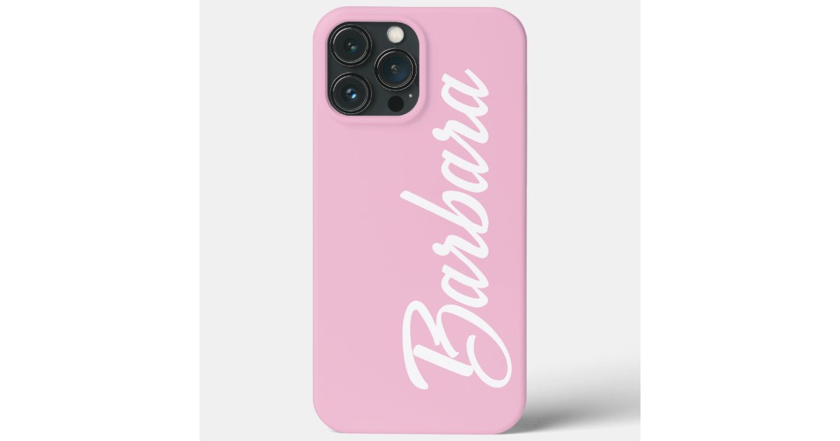 Cute Pink Girlish Name Case-Mate iPhone Case