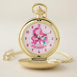 Little Girls Pink Wrist Watches | Zazzle