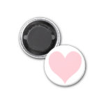 Cute Pink Heart Magnet at Zazzle