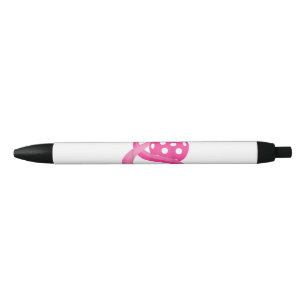 Cute Pink Heart Ribbon Pickleball Breast Cancer Aw Pen