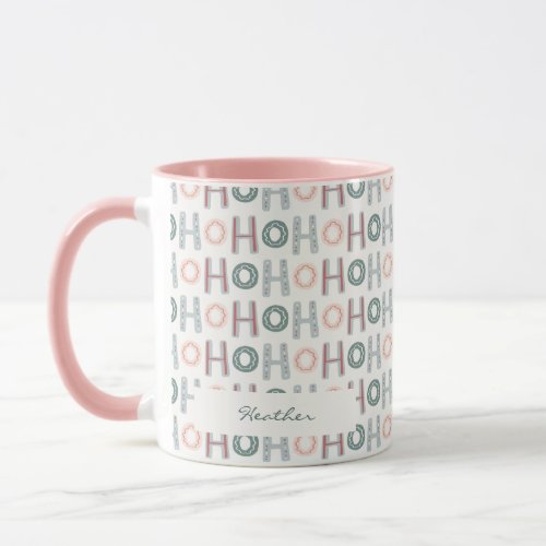 Cute Pink Holiday Mug