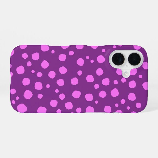 Cute Pink iPhone Case (Back Horizontal)