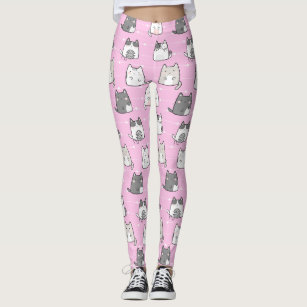 Kawaii Pink Leggings