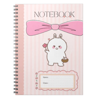 Cute Pink Kawaii Notebook 🎀💗