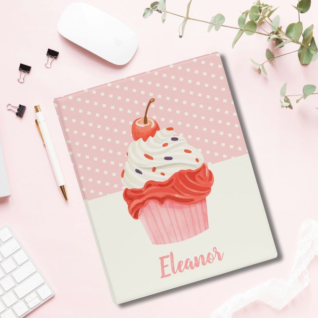 Cute Pink Kids School Homework Mini Binder (Creator Uploaded)