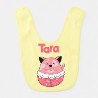 Make mealtime easy with our Pink Kitty Baby Bib! This cute and comfy bib is highly absorbent, easy to clean, and perfect for keeping your little one mess-free.