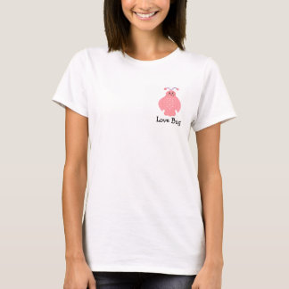 Cute Pink Love Bug T-Shirt