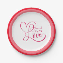 Cute Pink Love Style Design