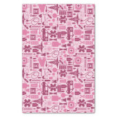 Cute Pink Nurse Doctor Pattern Tissue Paper | Zazzle