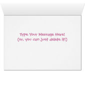 Cute Pink Owl Mom and Baby (Inside Horizontal (Bottom))