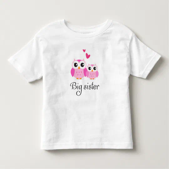 Personalized BIG LITTLE BROTHER OWL T Shirt & Creeper SET LITTLE SISTER BIG 