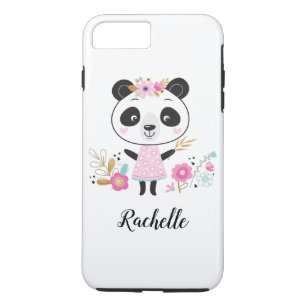 Case Pink Panda - iPhone 7 Plus / iPhone 8 Plus