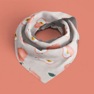 Cute Pink Pears Pattern Bandana