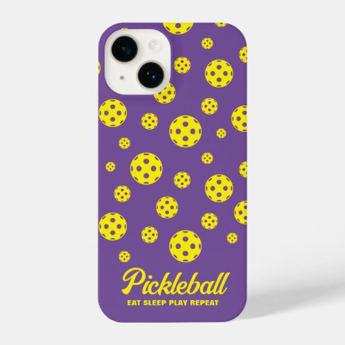 Cute pink pickleball iPhone 14 Case for women