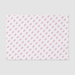 Cute Pink Pig Cartoon Tissue Paper