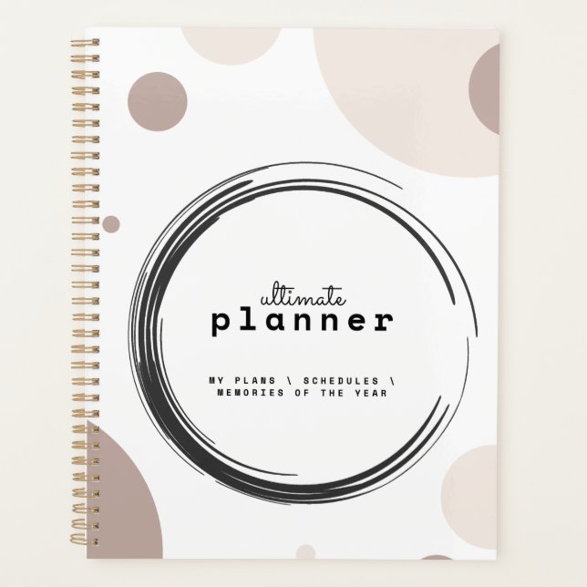 cute pink planner (Front)