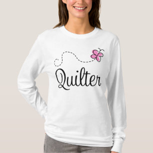 Cute Pink Quilter Gift T-Shirt