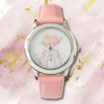 Cute Pink Rainbow Kids Watch<br><div class="desc">Let your child's style shine with our Cute Pink Rainbow Kids Watch. Designed with playful charm, this watch features a delightful pink rainbow illustration that adds a touch of whimsy to their wrist. With its adorable design and reliable functionality, this watch is both a fashionable accessory and a practical timekeeping...</div>