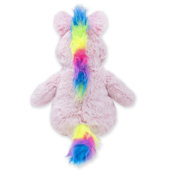 Cute Pink Rainbow Mane 9" Unicorn Stuffed Animal (Back w/o shirt)