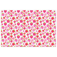 Cute Red and Pink Little Hearts Pattern Tissue Paper | Zazzle