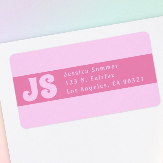 Cute Pink Return Address Labels (Creator Uploaded)