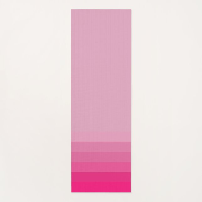 Cute Pink Shades Yoga Exercise Mat (Front)