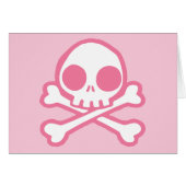 Cute Pink Skull (Front Horizontal)
