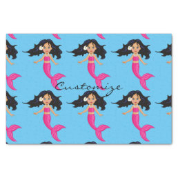 Cute Pink-tailed Mermaid Thunder_Cove Tissue Paper