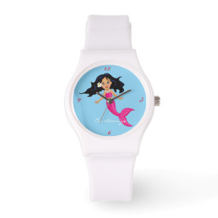 Cute Pink-tailed Mermaid Thunder_Cove Watch