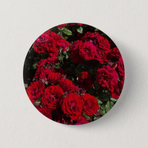 Cute pink tulip brooch button